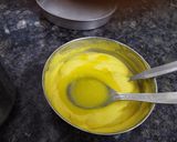 A picture of step 1 of Mango grilled dhokla.