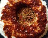 A picture of step 5 of Beef&chicken pizza.