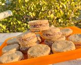 Foto del paso 7 de la receta: Alfajores de avena y coco con dulce de leche❗️