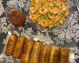 Foto del paso 20 de la receta: Rollitos primavera, arroz tres delicias y salsa agridulce. 🐉 🥢🥡🍜