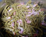Une image de l'étape 3 de Gratin de pommes de terre, haricots, lardons.