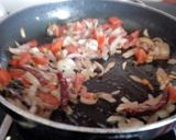 A picture of step 2 of Chicken changezi.
