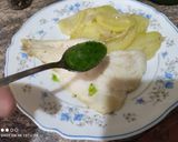 Foto del paso 6 de la receta: Merluza con ajo, perejil y patatas panaderas en 22 minutos