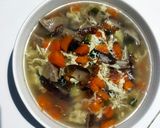 Foto langkah ke 6 dari resep Sup bakso telur shitake.