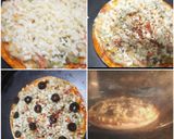મેયોનિઝ પાસ્તા પિઝા(Mayonnaise pasta pizza recipe in Gujarati) રેસીપી સ્ટેપ7ફોટો