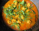 A picture of step 9 of Soya Chunks Ka Salan (Hyderabadi style).