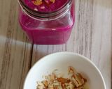 A picture of step 5 of Dragon fruit and Banana Breakfast Pink Smoothie.