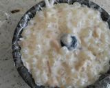 A picture of step 9 of Sago jaggery pudding with parpul rice ball.