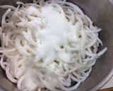 Hình bước làm 1 của món Mứt dừa lá dứa