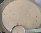 A picture of step 2 of Ganesh puja chana Moong dal jaggery milk payasam.