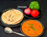 A picture of step 6 of Capsicum-Onion Curry in a Yogurt-Based Red Gravy.