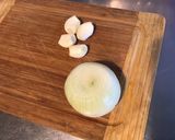 Une image de l'étape 1 de Côtes de porc aux poivrons, coriandre, ail fumé et épices cajun.