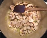 A picture of step 4 of Vegan risotto with roasted seasonal veg.