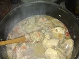 Arroz con pollo al azafrán