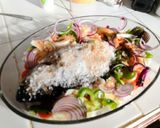 Foto del paso 3 de la receta: Pescado a la sal y Verduras