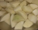 A picture of step 3 of PhoolGobhi Gosht.