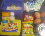 Foto langkah ke 1 dari resep Bolu Kukus Drink Beng Beng.