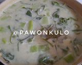 Foto langkah ke 4 dari resep Bobor Pucuk Labu.