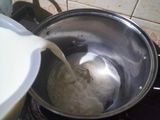 Puding Susu vla Cokelat