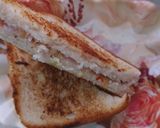 A picture of step 6 of Malai sandwich.