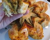 Foto del paso 9 de la receta: Pesto star bread