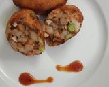पनीर ब्रेड रोल (Paneer bread roll recipe in Hindi) रेसिपी चरण 7 फोटो