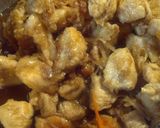 A picture of step 4 of Sticky chicken.