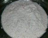A picture of step 6 of Tricolour dhoklas.