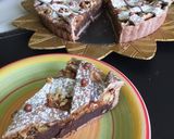 Foto del paso 7 de la receta: Pastafrola de chocolate, con crema ganache, manjar y nueces