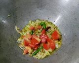 A picture of step 3 of Red Amaranthus Stir -Fry.