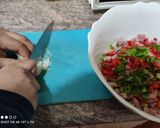 Foto del paso 1 de la receta: Ensalada de jamón york en 11 minutos