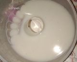 Foto langkah ke 3 dari resep Puding ubi lapis coklat.