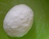 A picture of step 1 of Muscat Halwa Kolkata style.
