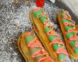 A picture of step 5 of Chocolate caramel truffle eclairs.
