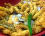 A picture of step 3 of Chips and Chicken Crunch.