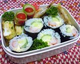 A picture of step 4 of Lazy "Sushi" Rolls for Lunchboxes.