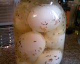 A picture of step 7 of Amish Yellow Pickled Eggs.