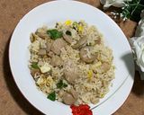 Foto langkah ke 3 dari resep Nasi Goreng Baso Telur.