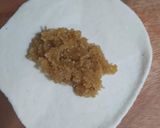 A picture of step 3 of Coconut Gujia.