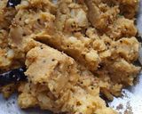 A picture of step 3 of Aloo Bade.