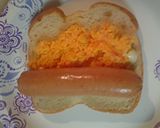 A picture of step 3 of Pimento dog.