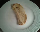 A picture of step 9 of Crab Salad with Ham Crostini.
