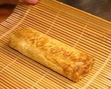 A picture of step 5 of Dashimaki Rolled Omelet.