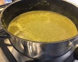 Une image de l'étape 6 de Soupe cresson et pommes de terre au bouillon de crevettes.