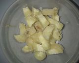 A picture of step 1 of Sweet potatoes salad.