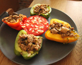 Foto del paso 17 de la receta: Pimientos re-llenos y tomates ajeados