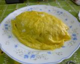 A picture of step 6 of Low-Carb Diet Omurice.