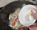 Foto langkah ke 4 dari resep Spaghetti Aglio Olio with Tuna Asap.