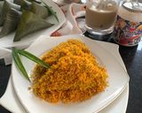 Foto langkah ke 1 dari resep Lupis Ayam Serundeng.
