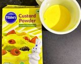 A picture of step 3 of Eggless Caramel Custard.